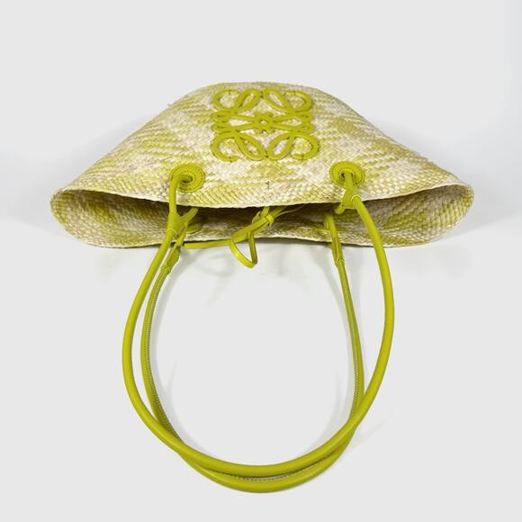 Loewe Anagram Palm Leaf Small Basket Bag - Picture 8 of 11